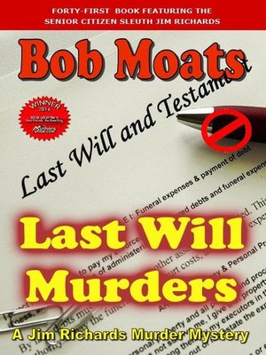 cover image of Last Will Murders